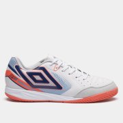 Chuteira Futsal Umbro Pro 5 Bump Club Branco